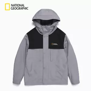 National Geographic Augustine 2L JACKE STONE GREY ASIAN FIT - Bild 1 von 9