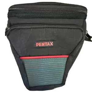 Bolsa de almacenamiento para cámara Pentax 2 bolsas con cremallera 7" X 5" con correa NUEVO - Imagen 1 de 7