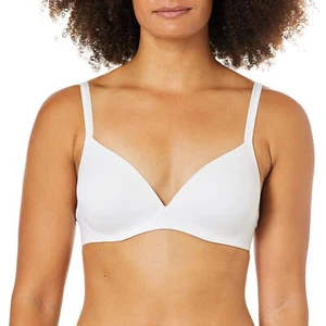 Warner's Women's Elements Of Bliss Lift Wire-Free Bra #1298,White,34D - Picture 1 of 6