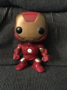 Funko Pop Vinyl Iron Man 11 Bobble Head Avengers OOB. - Bild 1 von 7
