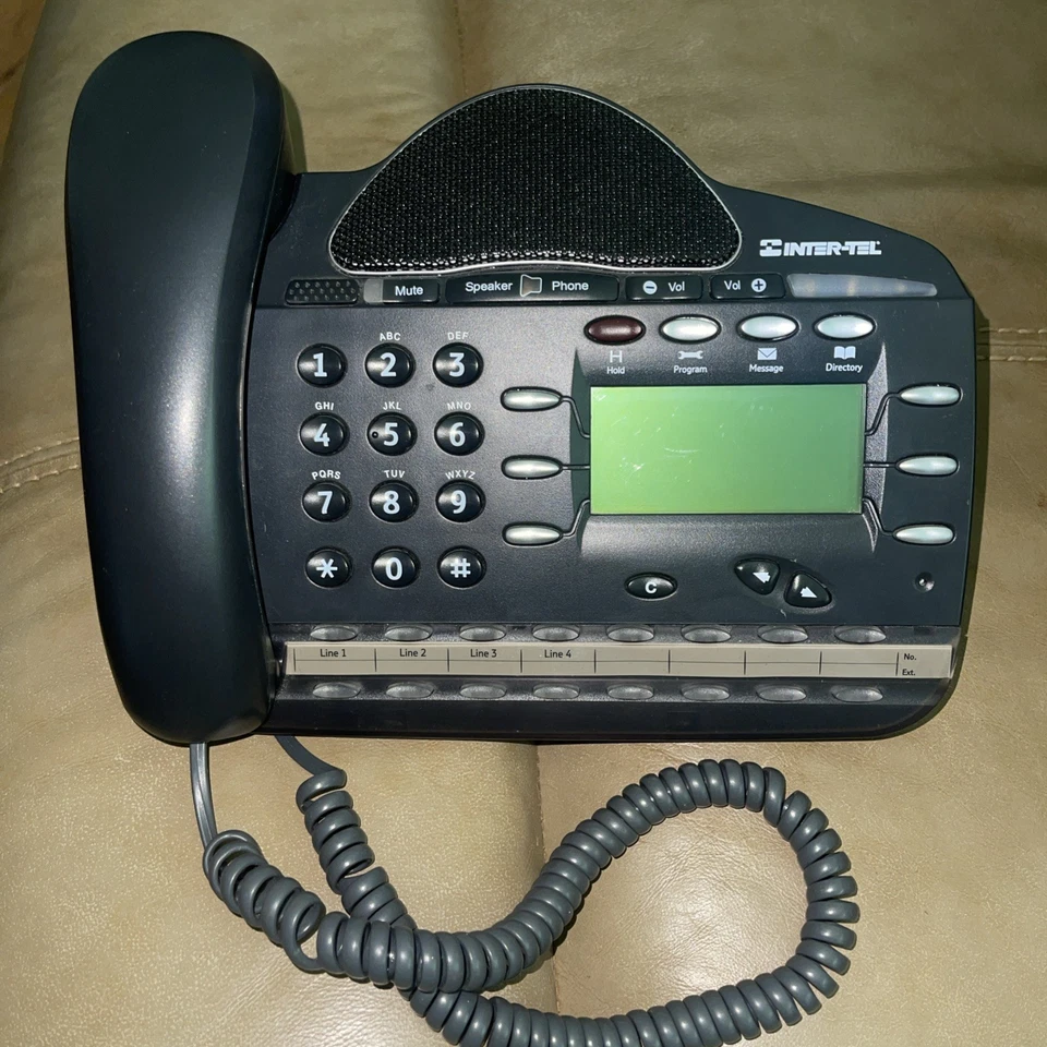 Intertel office phones 6 available Preowned very good condition  - Image 1 of 4