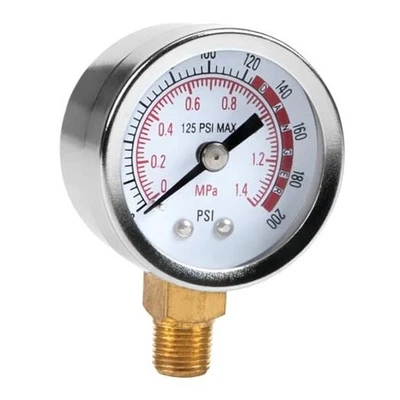  Medidor de ar W10055 0-200 PSI para acessório de tanque de ar medidor de tanque de ar - Imagem 1 de 4