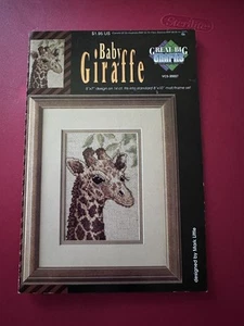 TOLLE GROSSE GRAFIK "BABY GIRAFFE" #VCS20027 KREUZSTICH PROSPEKT - Bild 1 von 2