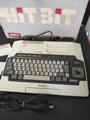 MSX SONY HIT BIT HB-201P PERSONAL COMPUTER + SONY MUSIC STUDIO LEER DESCRIPCIÓN - Immagine 1 di 4