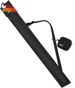 Cosmos Cue Stick Borsa da Trasporto per 1/2 Bastone da Biliardo Stoccaggio, 32 Pollici Nero Co - Foto 1 di 7