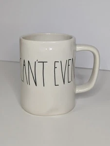 Taza de café Rae Dunn "I Can't Even" taza de cerámica, regalo artesiano para mamá o hermana - Imagen 1 de 8
