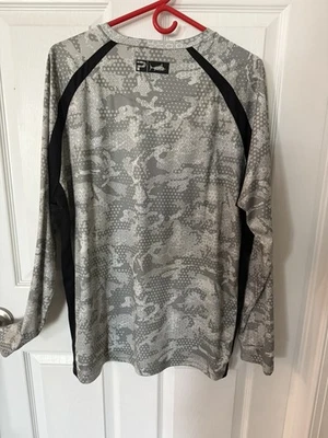 Camisa de pesca en alta mar Pelagic de alto rendimiento absorbente vapor Tek camuflada para hombre XL Foto 1 de 4