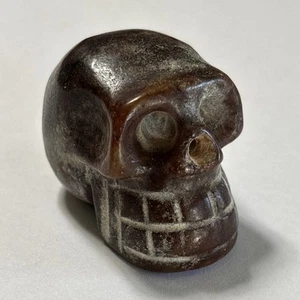Old China Stone Skull Statue - Picture 1 of 7