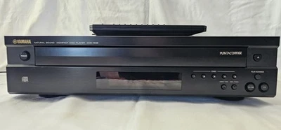 Yamaha CDC-506 salida óptica cambiador de 5 discos reproductor de CD carrusel con Og REMOTO probado Foto 1 de 4