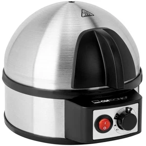 Clatronic EK 3321 Eierkocher mit Härtegradeinstellung (7 Eier), inox, NEU - Bild 1 von 3