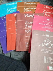 Pianoforte Royal Schools Of Music Examinations 1978,80, 81, 82,83, 85,86 &... - Picture 1 of 11