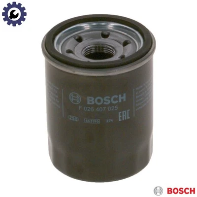 OIL FILTER F 026 407 025 FOR HYUNDAI ATOZ/AMICA GRAND/i10/Cargo EON i20/Van 1.0L - Image 1 of 4