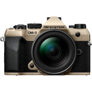 OM SYSTEM OM-5 Mark II 12-45mm F4.0 PRO Digital Camera Lens Kit Beige Japanese - Picture 1 of 17