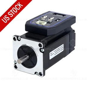 Integrated RS485 NEMA 23 Closed Loop Stepper Motor 2.3Nm 8mm 20-50VDC w/ Encoder - Picture 1 of 9
