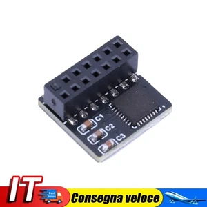 TPM 2.0 Encryption Security Module 14 Pin SPI Remote Card for ASUS Motherboard - Afbeelding 1 van 11