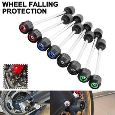 Для APRILIA RSV 4 4R TUONO передняя задняя ось колесо аварийная защита вилка ползунок подушечка - Изображение 1 из 4