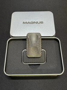 🔥Magnus Titanium Coral Verkk w/ Zirc Dimple Plates 3 Click Slider Rare🔥 - Picture 1 of 5