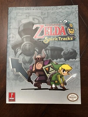Legend of Zelda Spirit Tracks Prima Strategy Guide Premiere Edition + Map - Image 1 of 3