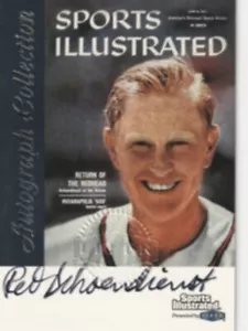 Red Schoendienst - 1999 Fleer Sports Illustrated Certified Autograph - Picture 1 of 1
