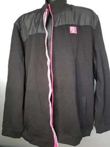 T-Mobile Employee Giacca nera a costine con pannello rosa taglia 3XL (2) - Foto 1 di 7