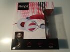  RCA Ampz HP5041 3.5mm Connector On Ear Full-Size Headphones WHITE RED new