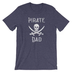 Camiseta Papá Pirata Brezo Medianoche Azul Marino Para Hombre Talla Grande Regalo Día del Padre - Imagen 1 de 1