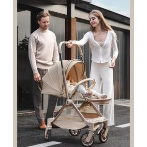 Premium Ergonomic Stroller with Smart Reversible Seat – Luxury Design and Comfor - Picture 1 of 25