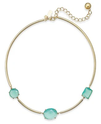 Kate Spade Vegas Jewels Stone Station Collar Necklace, Pool Blue, NWT - Image 1 of 4