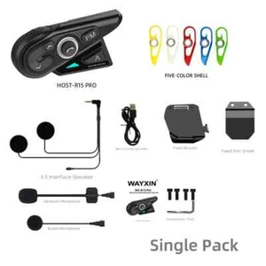 Motorradhelm Headset | Kommunikationsgerät | Wayxin | WX -R15 Pro - Bild 1 von 4
