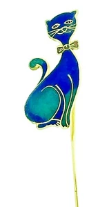 Cat enamel finish metal book marker - Picture 1 of 1