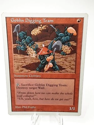MTG - Anthologies - Goblin Digging Team - Common - Image 1 of 2