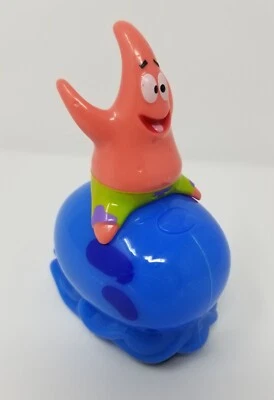 Nickelodeon Bob Esponja Patrick Estrella Push N Go Medusas Corredores Coche Luces Azules Foto 1 de 4