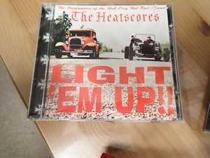 THE HEATSCORES - LIGHT 'EM UP!! - RARE AMERICAN SURF CD - Imagen 1 de 5