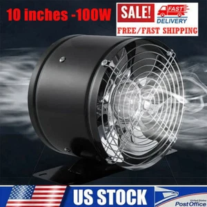 Multifunctional Ventilator Exhaust Fan Multifunctional Powerful Mute Black10inch - Picture 1 of 17