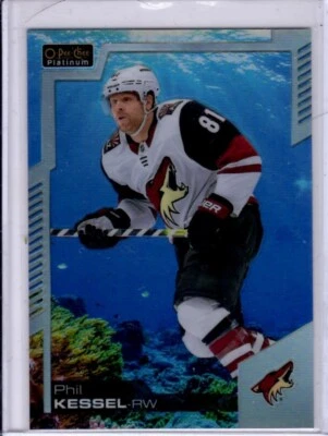 2020-21 OPC Platinum Phil Kessel Aquamarine Card # 76 - Image 1 of 2