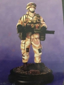 Verbiest 54mm Modern British Army Infantryman Desert Camouflage Resin Figurine - Picture 1 of 2