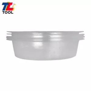 5 Pack 10" Clear Plastic Thick Heavy Duty Sturdy Plant Saucer Drip Trays Fit - Picture 1 of 6