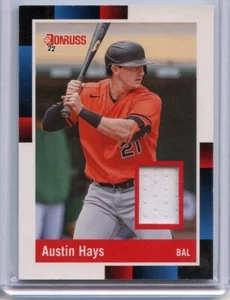 2022 Donruss Retro '88 Materiales #62 Austin Hays - Imagen 1 de 1