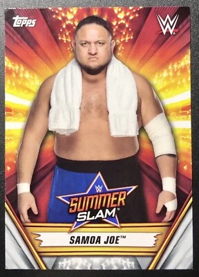 2019 Topps WWE Summerslam - #39 Samoa Joe - Image 1 of 2