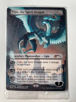 MTG SLP 0006 Ugin, the Spirit Dragon - Secret Lair Showdown NM EN - Image 1 of 2