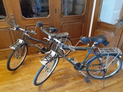 2 Fahrräder 26 Zoll, je 1 Da-Rad/He-Rad, Firebird All Terrain, grün - Bild 1 von 4