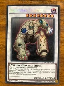 Colossal Fighter - YuGiOh TCG - FOIL - LC5D-EN030 - Picture 1 of 2