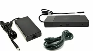 Dell WD19 180W Docking Station USB-C, HDMI, Dual DisplayPort, Black - Photo 1/1