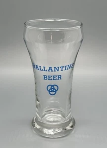 Ballantine Beer Sham Glass / Vtg Tavern Barware Advertising / Man Cave Bar Decor - Picture 1 of 10