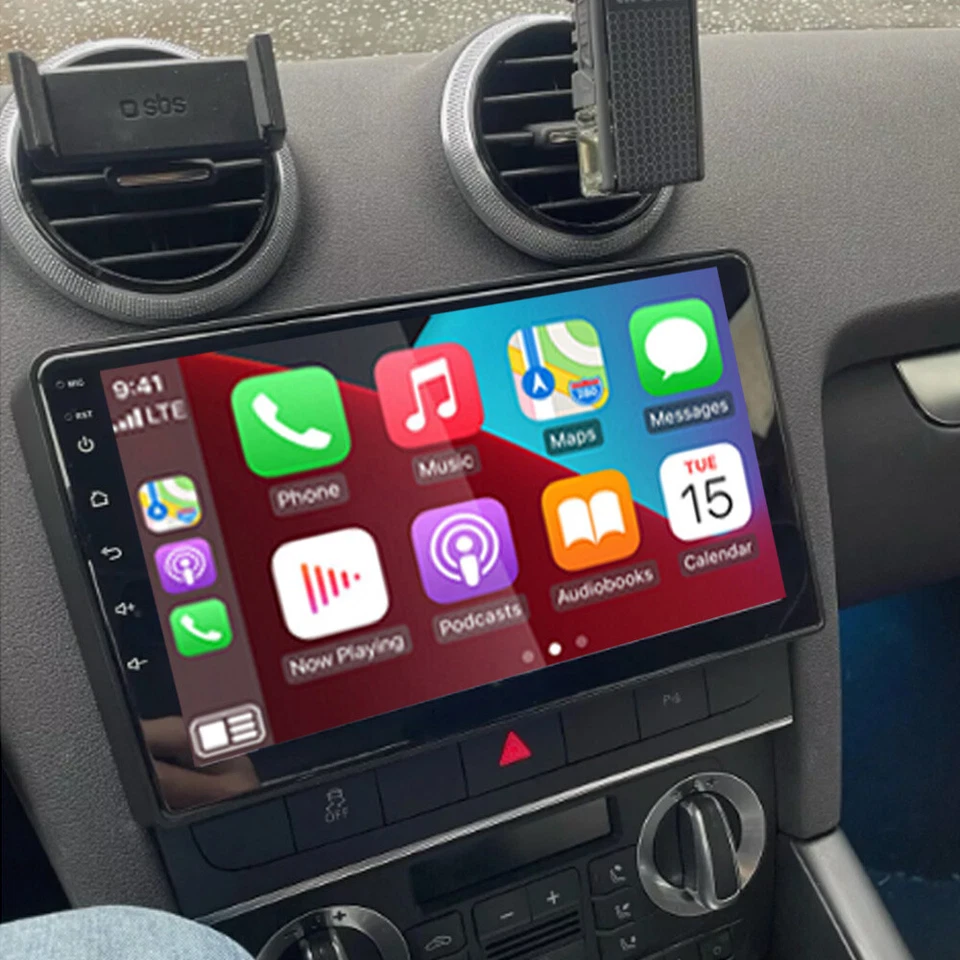 4+64G For Audi A3 S3 RS3 Android 13 Car Stereo Radio Head Unit GPS Navi BT WiFi - image 1 of 4