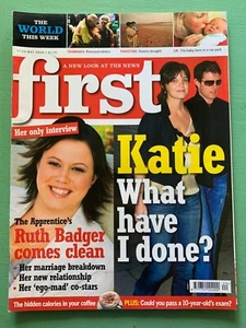 FIRST 17-May-2006 RUTH BADGER Katie Holmes Melanie Slade Colin Farrell TV guide - Picture 1 of 2