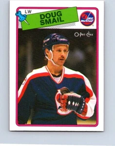 VINTAGE HOCKEY CARD O-PEE-CHEE 1988 WINNIPEG JETS DOUG SMAIL NO225 - Picture 1 of 2