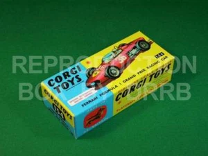 Corgi #154 Ferrari F1 Grand Prix - Reproduction Box by DRRB - Picture 1 of 1