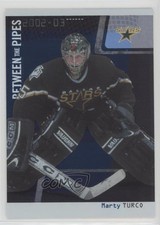 2002-03 ITG Be A Player Between the Pipes Marty Turco #23