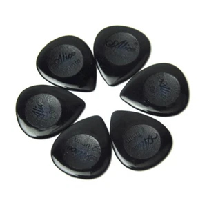 50pcs 2mm Teardrop Black Guitar Picks Plectrums For Electric Guitar Jazz - Picture 1 of 7